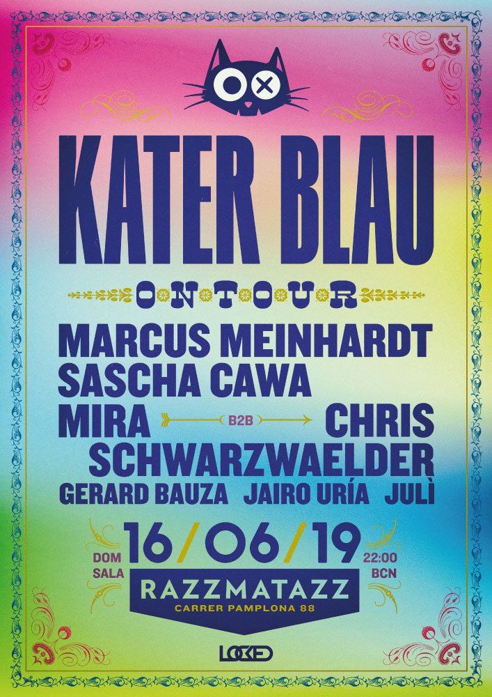 Kater Blau Showcase In Room 2 Barcelona 16 06 19 Salarazzmatazz Com